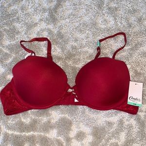 Candies Bra - Size 36B - Red
